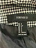 Forever 21 Houndstooth Gray Blazer Size S - photo 6