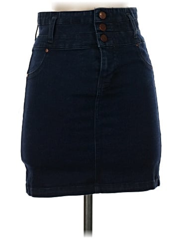 Tinseltown Denim Skirt (view 1)
