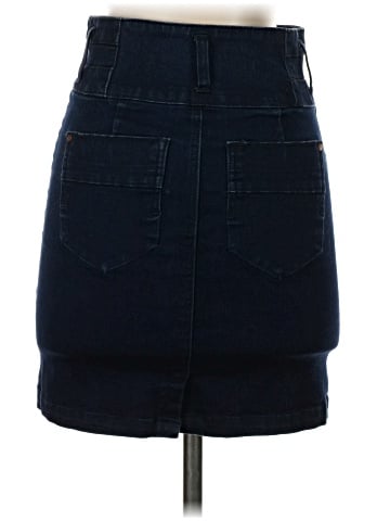 Tinseltown Denim Skirt (view 2)