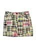Old Navy 100% Cotton Plaid Yellow Skort Size 10 - photo 1