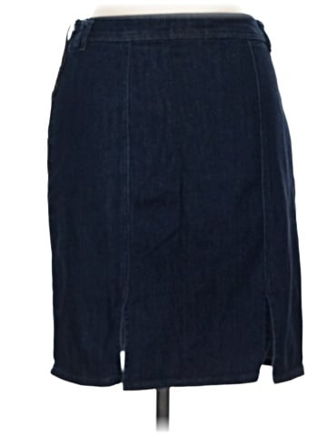 Jones New York Signature Denim Skirt (view 2)