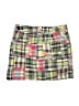 Old Navy 100% Cotton Plaid Yellow Skort Size 10 - photo 2