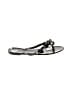Top Moda Black Flip Flops Size 10 - photo 1