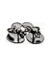 Top Moda Black Flip Flops Size 10 - photo 2