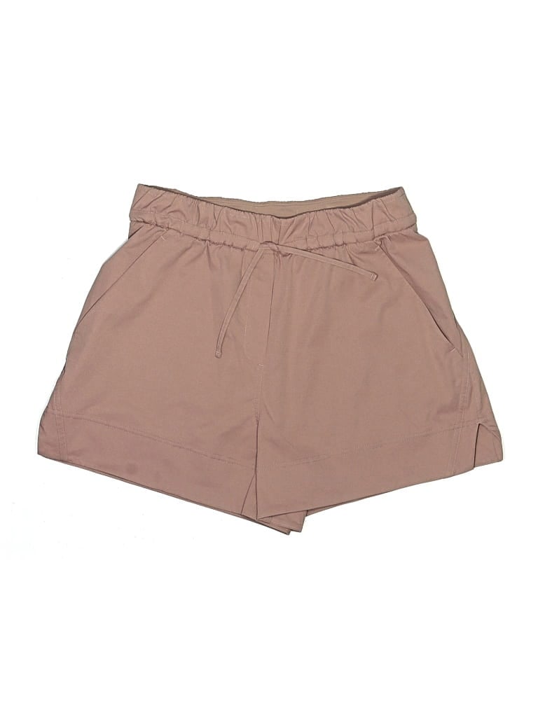Pre-owned Lululemon Athletica Khaki Shorts In Tan