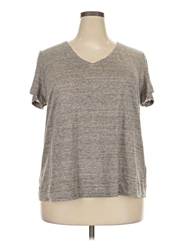 Lafayette 148 New York Short Sleeve T-Shirt (view 1)