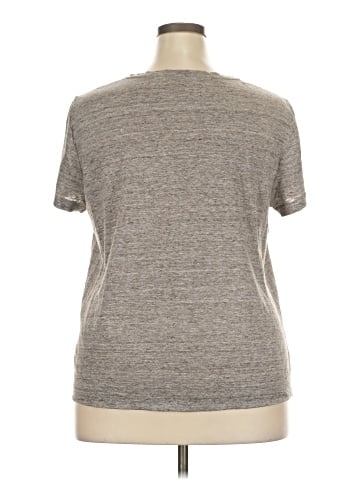 Lafayette 148 New York Short Sleeve T-Shirt (view 2)
