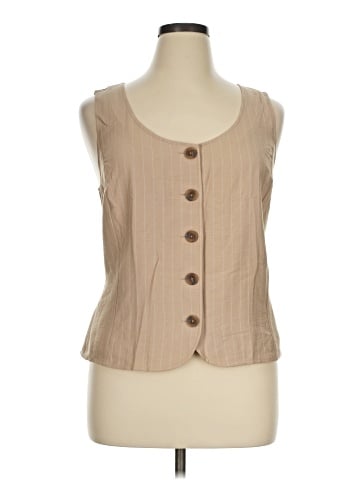 Ann Taylor Factory Sleeveless Blouse (view 1)