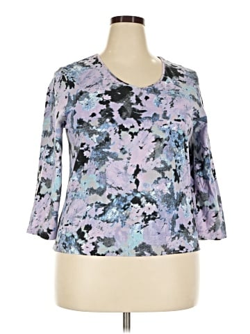 Sigrid Olsen 3/4 Sleeve Blouse (view 1)