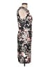 Bisou Bisou 100% Polyester Graphic Gray Cocktail Dress Size 10 - photo 4