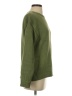 Charter Club 100% Cotton Solid Green Pullover Sweater Size S - photo 4