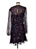 Veronica Beard 100% Silk Floral Black Cocktail Dress Size 6 - photo 2