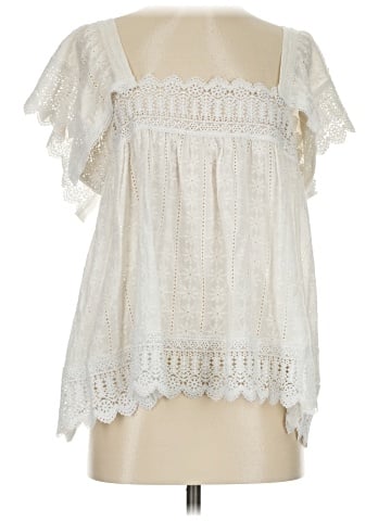 Pookie & Sebastian Short Sleeve Blouse (view 1)