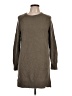 Thakoon 100% Wool Brown Casual Dress Size L - photo 1
