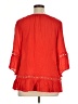 Zac & Rachel Red 3/4 Sleeve Blouse Size 1X - photo 2