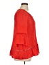 Zac & Rachel Red 3/4 Sleeve Blouse Size 1X - photo 4