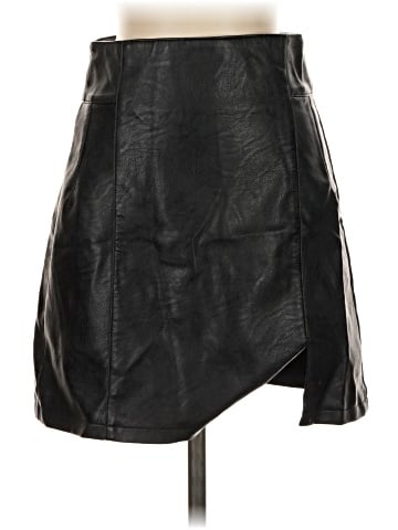 Topshop Faux Leather Skirt (view 1)