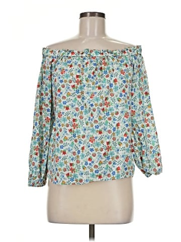 Liberty Art Fabrics for J.Crew 3/4 Sleeve Blouse (view 1)