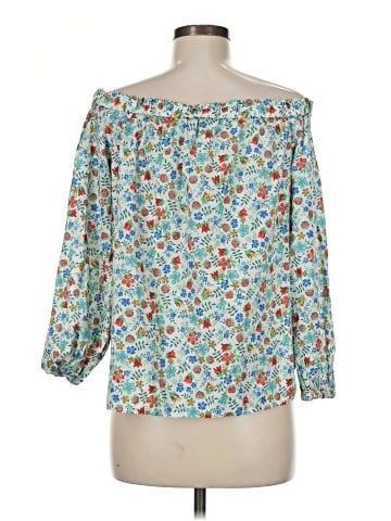 Liberty Art Fabrics for J.Crew 3/4 Sleeve Blouse (view 2)