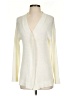 August Silk 100% Nylon Ivory Cardigan Size S - photo 1