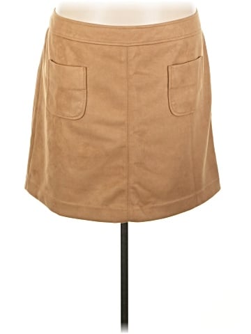 Ann Taylor LOFT Faux Leather Skirt (view 1)