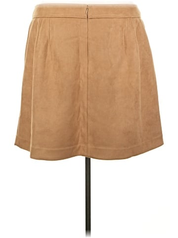 Ann Taylor LOFT Faux Leather Skirt (view 2)