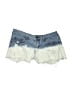 Klique B Blue Denim Shorts Size M - photo 1