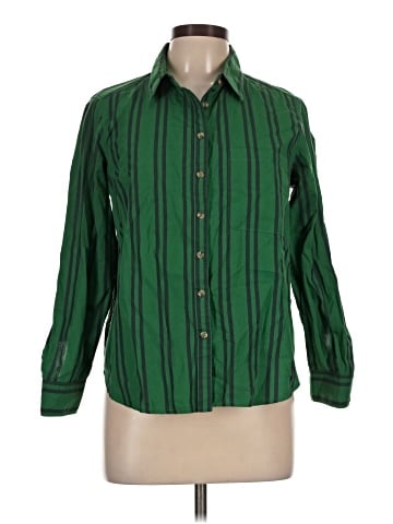 Maeve by Anthropologie Long Sleeve Button-Down Shirt (view 1)