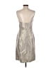 Kay Unger Metallic Silver Gray Cocktail Dress Size 6 - photo 2