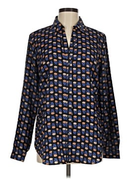 Ann Taylor Long Sleeve Blouse (view 1)