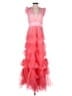 LoveShackFancy 100% Nylon Pink Cocktail Dress Size 2 - photo 1