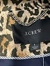 J.Crew 100% Cotton Animal Print Gold Coat Size L - photo 6