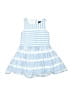 Lands' End 100% Cotton Stripes Blue Dress Size 2T - photo 1