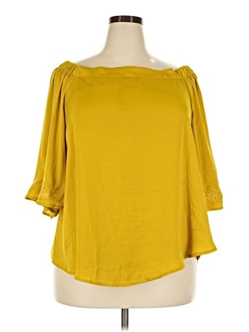 Jennifer Lopez 3/4 Sleeve Blouse (view 1)