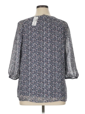 Roz & Ali 3/4 Sleeve Blouse (view 2)