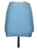 Unbranded Solid Blue Casual Skirt Size S - photo 1