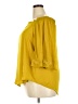 Jennifer Lopez 100% Polyester Yellow 3/4 Sleeve Blouse Size XXL - photo 5