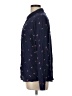 Rails Floral Blue Long Sleeve Blouse Size L - photo 5