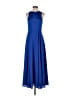 Naven 100% Polyester Solid Blue Cocktail Dress Size 4 - photo 1