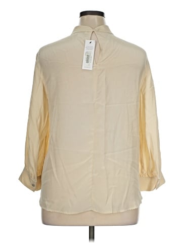 Amour Vert 3/4 Sleeve Silk Top (view 2)