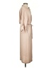 Max Studio 100% Polyester Solid Tan Casual Dress Size M - photo 4