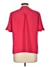 Trina Turk 100% Polyester Pink Short Sleeve Blouse Size L - photo 2