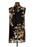 Neiman Marcus 100% Polyester Floral Black Sleeveless Blouse Size M (estimated) - photo 2