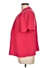Trina Turk 100% Polyester Pink Short Sleeve Blouse Size L - photo 5