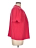 Trina Turk 100% Polyester Pink Short Sleeve Blouse Size L - photo 4