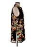 Neiman Marcus 100% Polyester Floral Black Sleeveless Blouse Size M (estimated) - photo 4