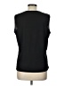 Alia 100% Polyester Black Sleeveless T-Shirt Size L - photo 2