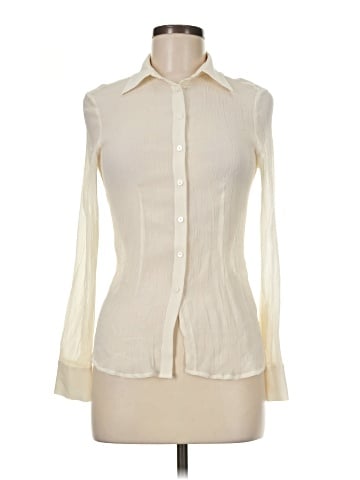 Pure Collection Long Sleeve Blouse (view 1)