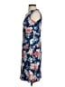 Lands' End Floral Blue Cocktail Dress Size 2 - photo 5