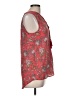 St. John's Bay Red Sleeveless Blouse Size M - photo 4
